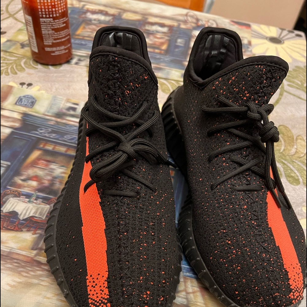Adidas Yeezy boost v2 core black/red